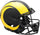 Los Angeles Rams Helmet Riddell Authentic Full Size Speed Style Eclipse Alternate - Riddell