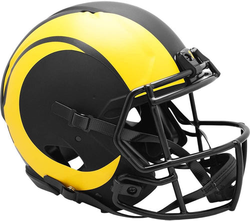 Los Angeles Rams Helmet Riddell Authentic Full Size Speed Style Eclipse Alternate - Riddell
