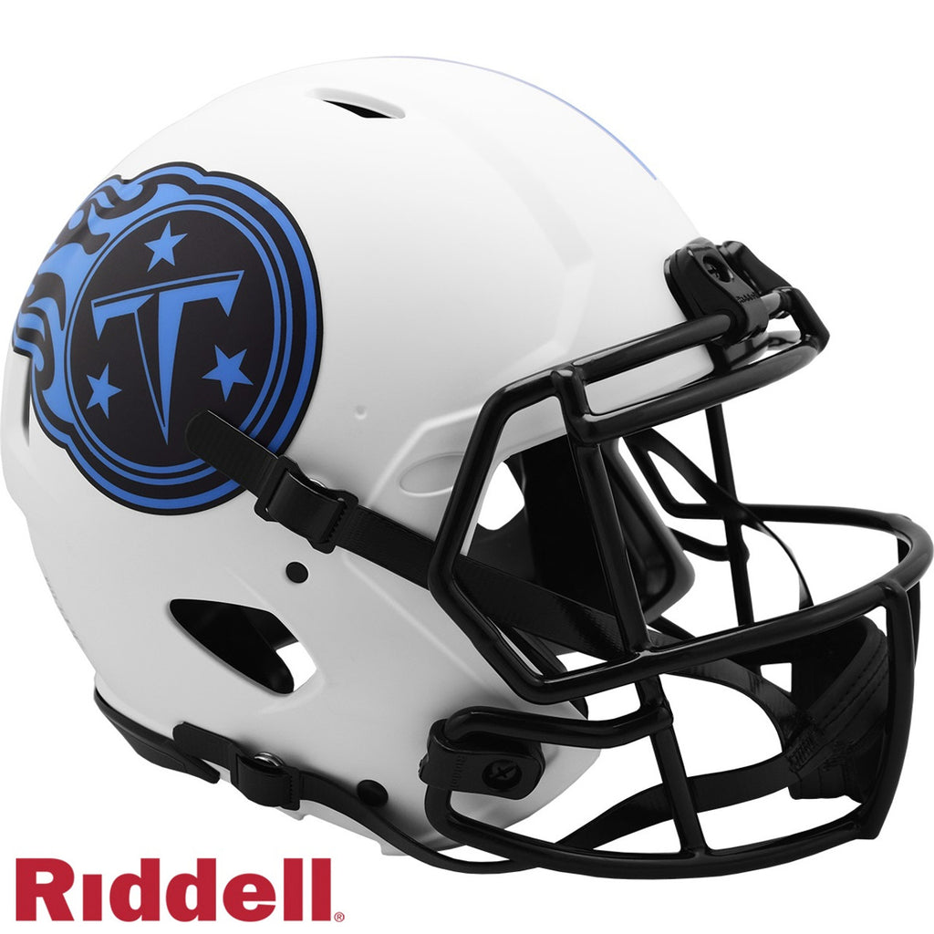 Tennessee Titans Helmet Riddell Authentic Full Size Speed Style Lunar Eclipse Alternate -