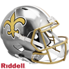 New Orleans Saints Helmet Riddell Replica Full Size Speed Style FLASH Alternate - Riddell