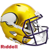 Minnesota Vikings Helmet Riddell Replica Full Size Speed Style FLASH Alternate - Riddell