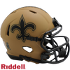 New Orleans Saints Helmet Riddell Replica Mini Speed Style Salute To Service 2023 - Riddell