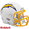 Los Angeles Chargers Helmet Riddell Replica Mini Speed Style Color Rush Royal Periodic Restock - Riddell