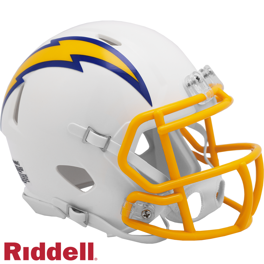 Los Angeles Chargers Helmet Riddell Replica Mini Speed Style Color Rush Royal Periodic Restock - Riddell
