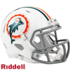 Miami Dolphins Helmet Riddell Replica Mini Speed Style Tribute Periodic Restock - Riddell
