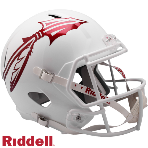 Florida State Seminoles Helmet Riddell Replica Full Size Speed Style White - Riddell