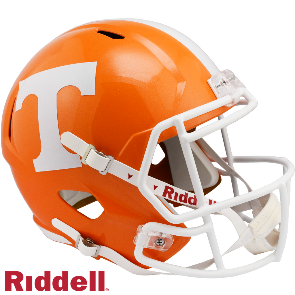 Tennessee Volunteers Helmet Riddell Replica Full Size Speed Style Orange - Riddell