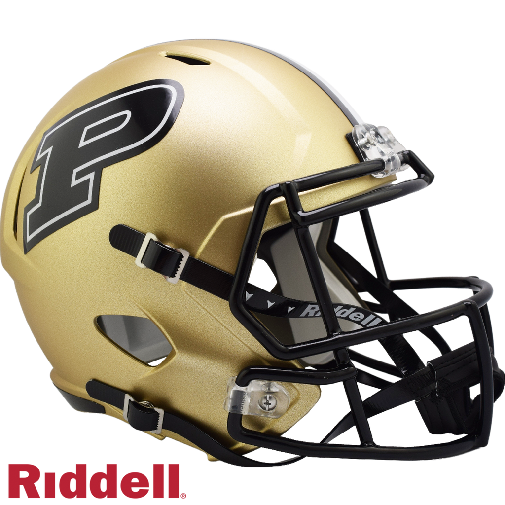 Purdue Boilermakers Helmet Riddell Replica Full Size Speed Style - Special Order - Riddell