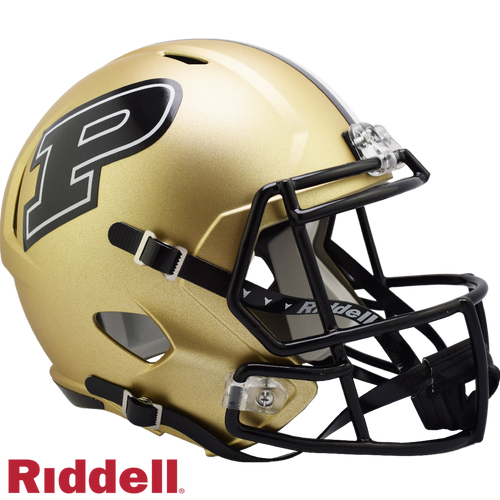Purdue Boilermakers Helmet Riddell Replica Full Size Speed Style - Special Order - Riddell