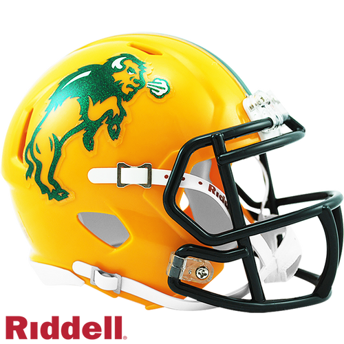 North Dakota State Bison Helmet Riddell Replica Mini Speed Style - Riddell