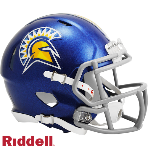 San Jose State Spartans Helmet Riddell Replica Mini Speed Style - Riddell