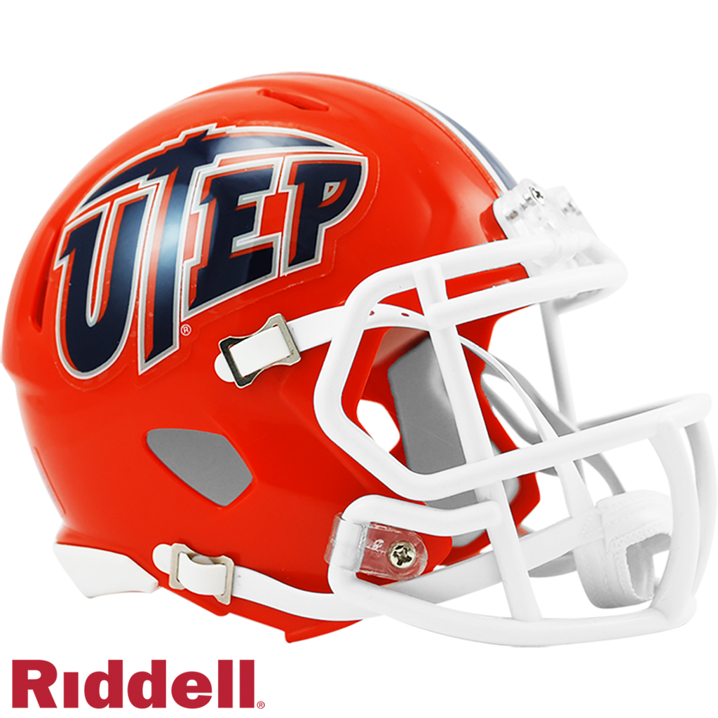UTEP Miners Helmet Riddell Replica Mini Speed Style - Riddell