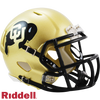 Colorado Buffaloes Helmet Riddell Replica Mini Speed Style - Riddell