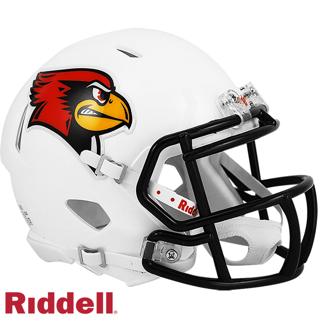 Illinois State Redbirds Helmet Riddell Replica Mini Speed Style - Riddell