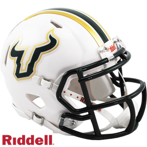 South Florida Bulls Helmet Riddell Replica Mini Speed Style - Riddell