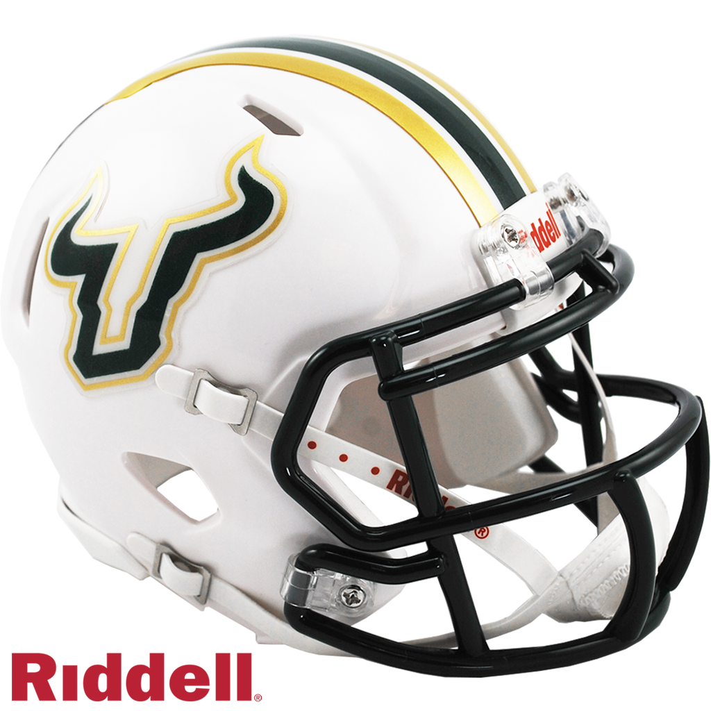 South Florida Bulls Helmet Riddell Replica Mini Speed Style - Riddell
