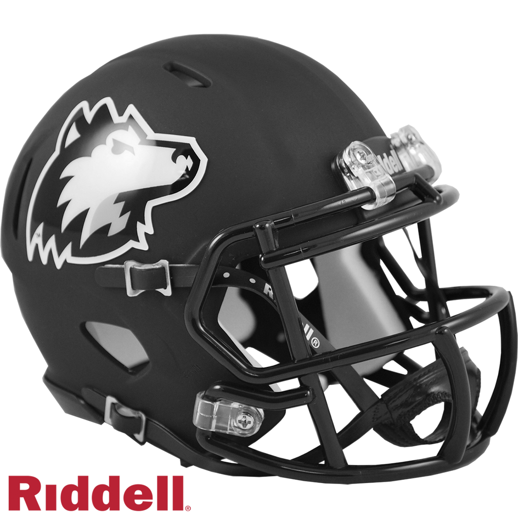 Northern Illinois Huskies Helmet Riddell Replica Mini Speed Style Matte Black - Riddell