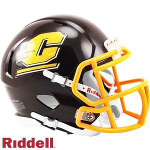 Central Michigan Chippewas Helmet Riddell Replica Mini Speed Style - Riddell