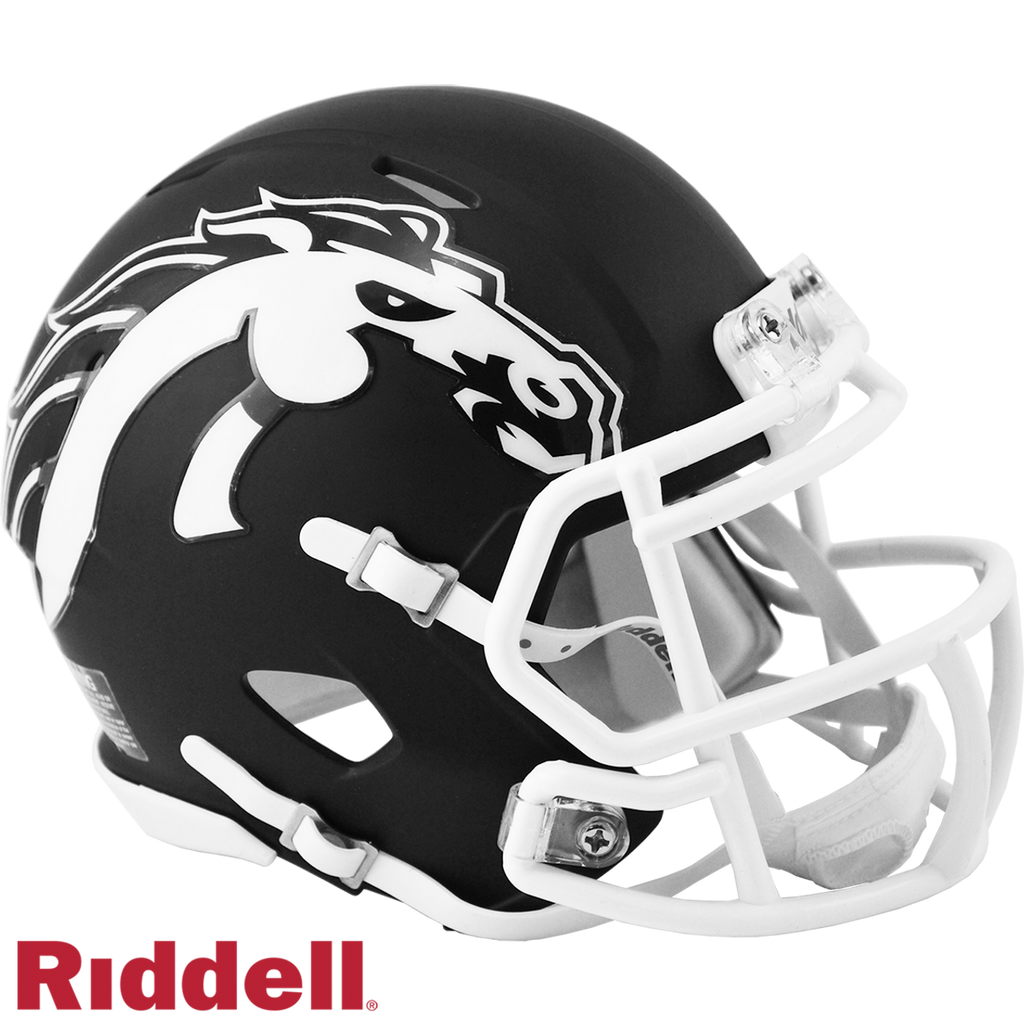 Western Michigan Broncos Helmet Riddell Replica Mini Speed Style - Riddell