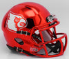 Louisville Cardinals Helmet Riddell Replica Mini Speed Style Chrome Alternate - Riddell