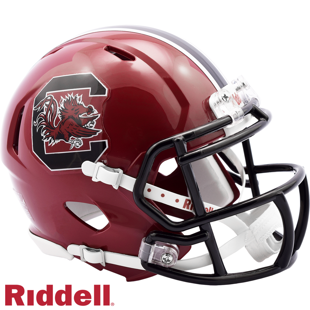 South Carolina Gamecocks Helmet Riddell Replica Mini Speed Style Cardinal - Riddell