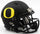 Oregon Ducks Helmet Riddell Replica Mini Speed Style Matte Black - Riddell