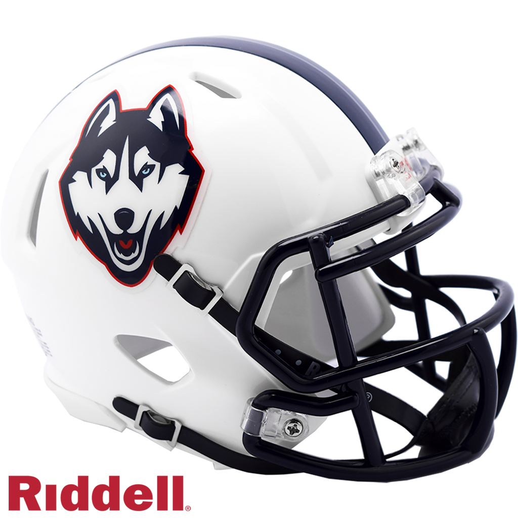 Connecticut Huskies Helmet Riddell Replica Mini Speed Style - Riddell