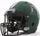 Hawaii Warriors Helmet Riddell Replica Mini Speed Style Matte Green Design - Riddell