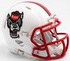 North Carolina State Wolfpack Helmet Riddell Replica Mini Speed Style Tuffy Design - 7.5