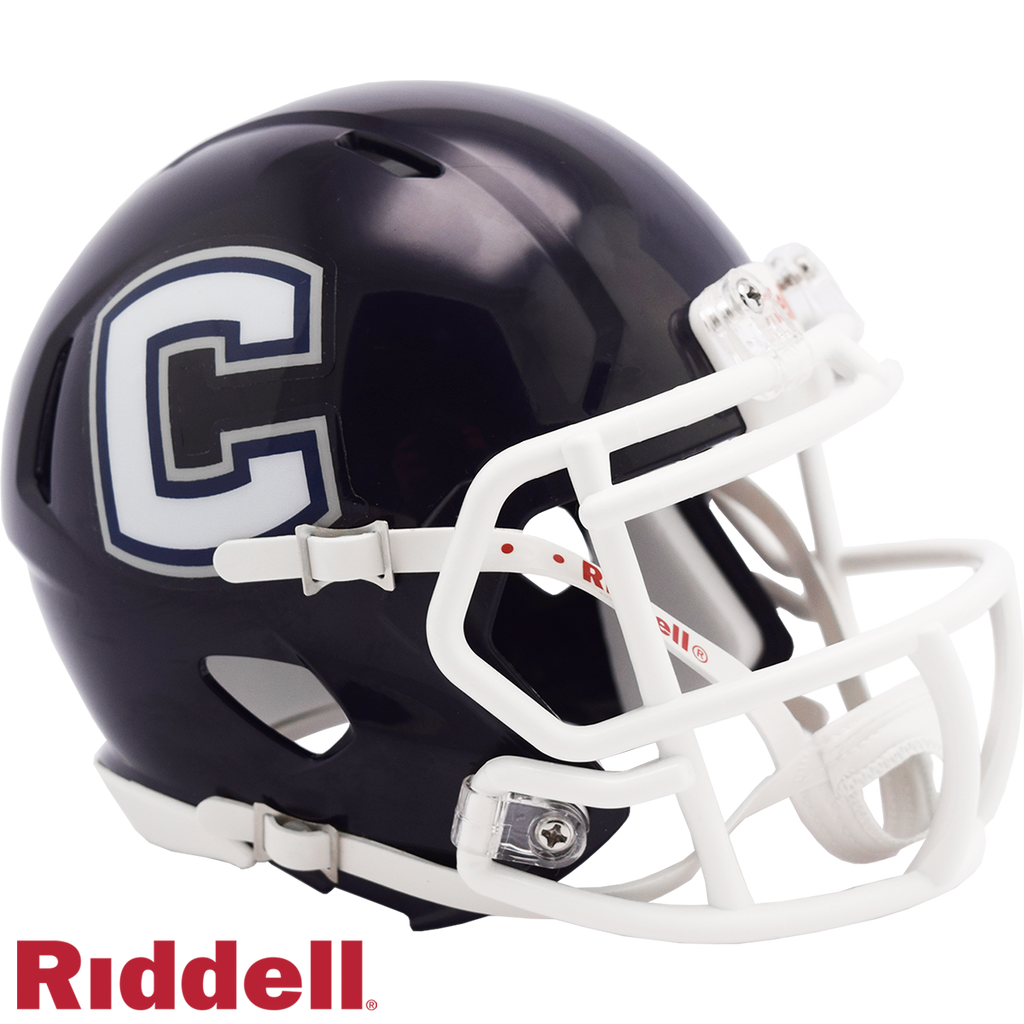 Connecticut Huskies Helmet Riddell Replica Mini Speed Style Block C - Riddell