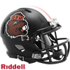 Oregon State Beavers Helmet Riddell Replica Mini Speed Style Satin Black - Riddell