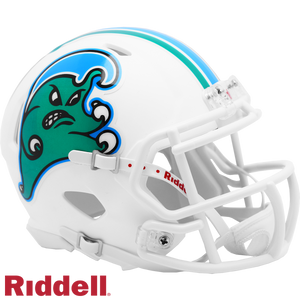Tulane Green Wave Helmet Riddell Replica Mini Speed Style - Riddell