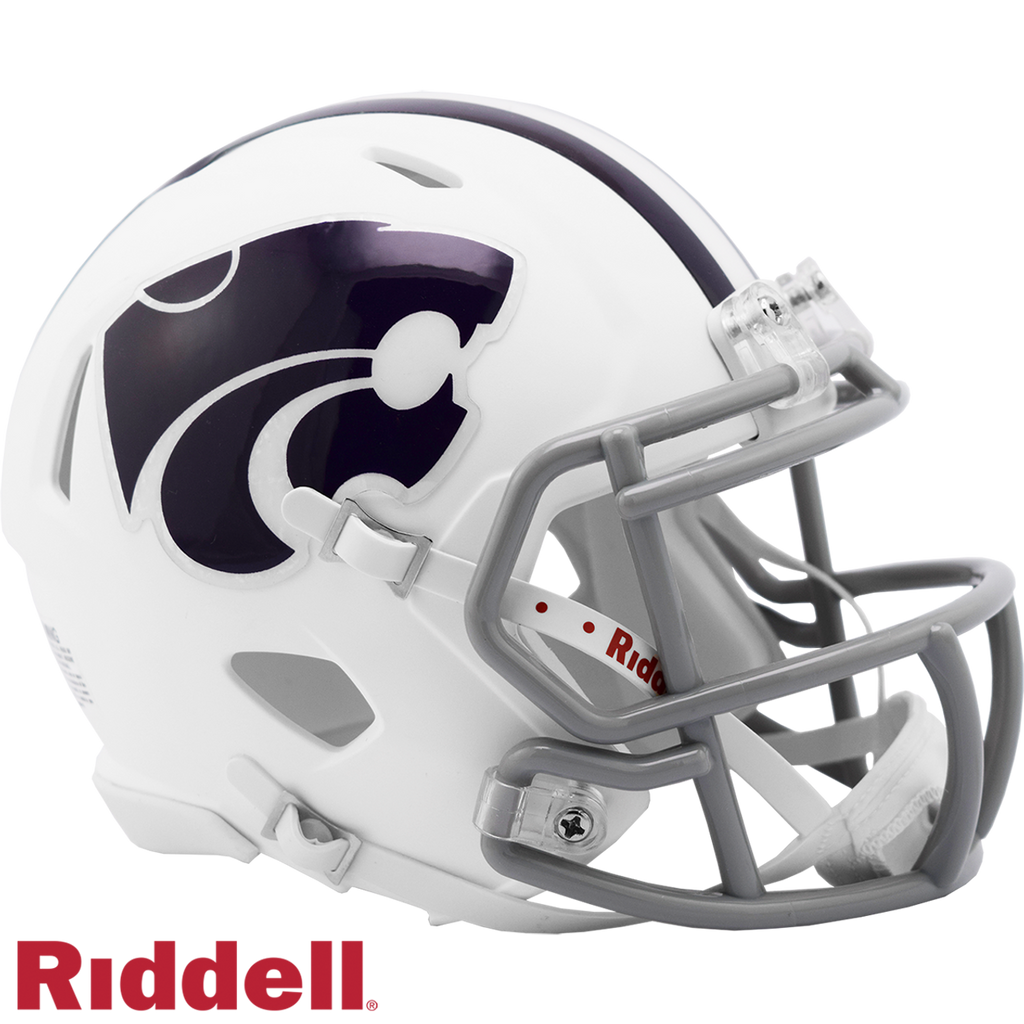 Kansas State Wildcats Helmet Riddell Replica Mini Speed Style - Riddell