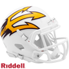Arizona State Sun Devils Helmet Riddell Replica Mini Speed Style White - Riddell