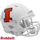 Illinois Fighting Illini Helmet Riddell Replica Mini Speed Style White - Riddell