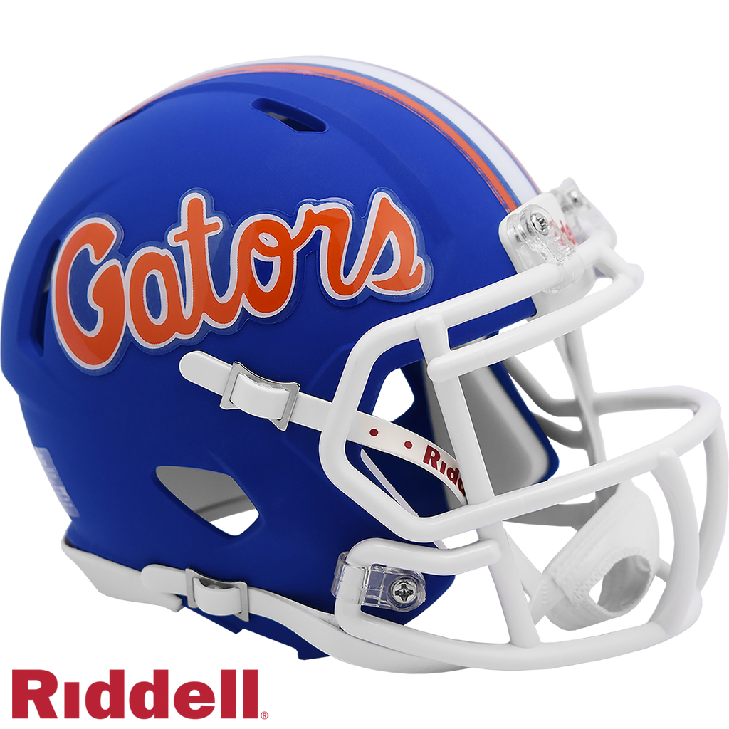 Florida Gators Helmet Riddell Replica Mini Speed Style Blue - Riddell