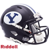 BYU Cougars Helmet Riddell Replica Mini Speed Style Navy - Riddell