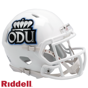 Old Dominion Monarchs Helmet Riddell Replica Mini Speed Style White - Riddell