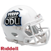 Old Dominion Monarchs Helmet Riddell Replica Mini Speed Style White - Riddell