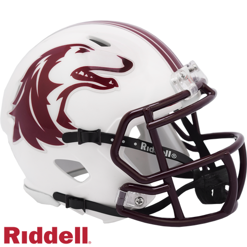 Southern Illinois Salukis Helmet Riddell Replica Mini Speed Style - Riddell
