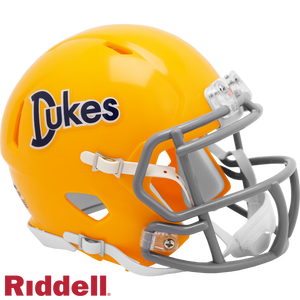 James Madison Dukes Helmet Riddell Replica Mini Speed Style Retro - Riddell