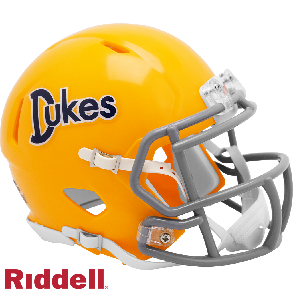 James Madison Dukes Helmet Riddell Replica Mini Speed Style Retro - Riddell