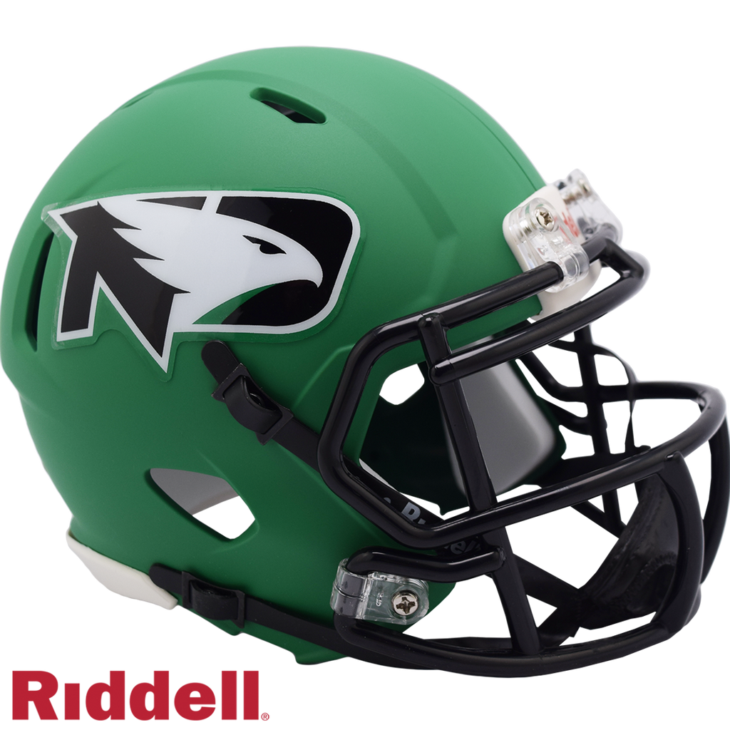 North Dakota Fighting Hawks Helmet Riddell Replica Mini Speed Style - Riddell