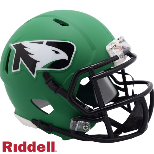 North Dakota Fighting Hawks Helmet Riddell Replica Mini Speed Style - Riddell