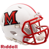 Miami of Ohio Redhawks Helmet Riddell Replica Mini Speed Style - Riddell