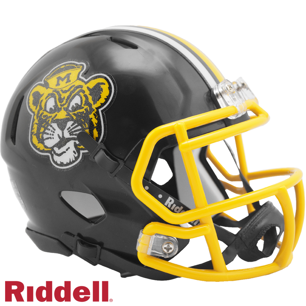 Missouri Tigers Helmet Riddell Replica Mini Speed Style Sailor Tiger - Riddell