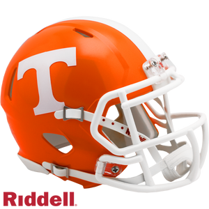Tennessee Volunteers Helmet Riddell Replica Mini Speed Style Orange - Riddell
