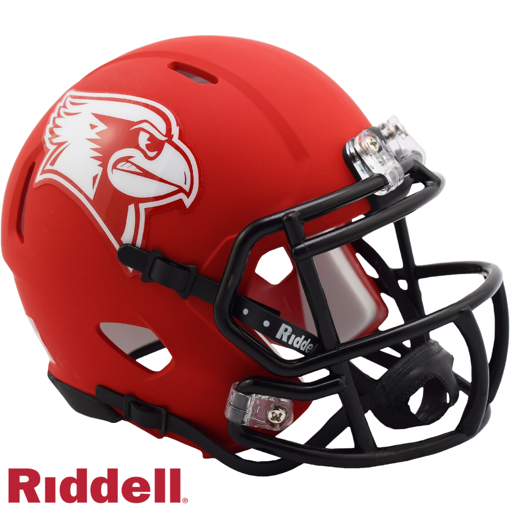 Illinois State Redbirds Helmet Riddell Replica Mini Speed Style Red - Riddell