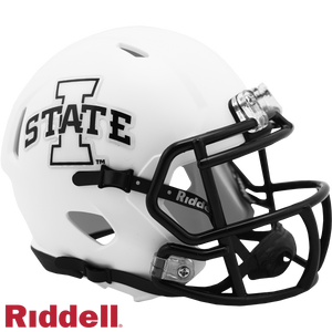 Iowa State Cyclones Helmet Riddell Replica Mini Speed Style White - Riddell