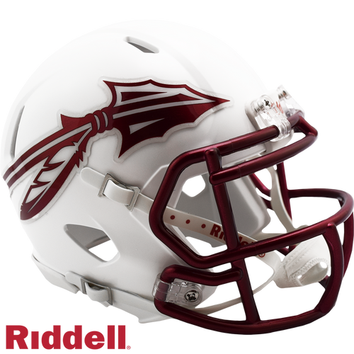 Florida State Seminoles Helmet Riddell Replica Mini Speed Style White 2023 - Riddell